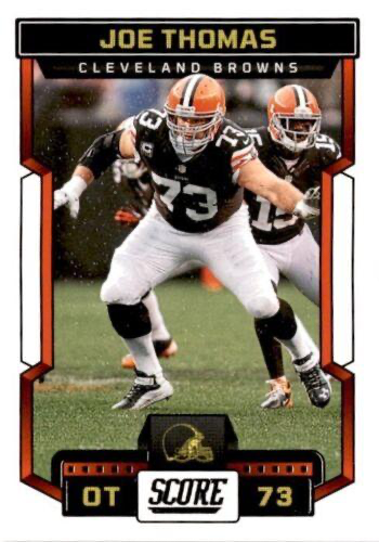 2023 Panini Score Football Joe Thomas Cleveland Browns #215