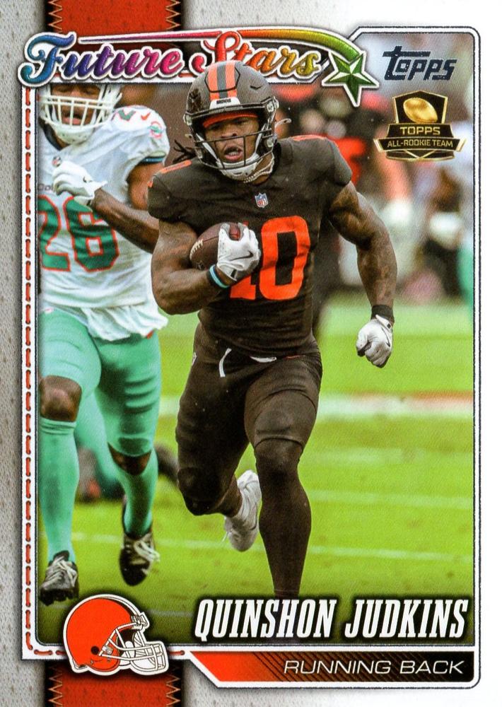 2026 Topps Flagship Quinshon Judkins #267 Cleveland Browns