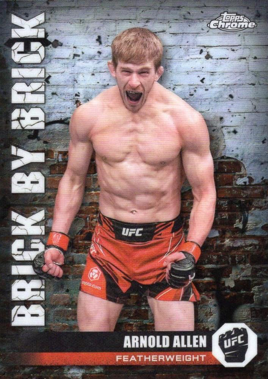 2024 Topps Chrome UFC Brick By Brick Arnold Allen #BYB-9