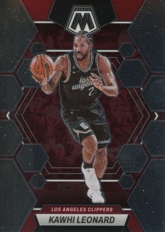 2022 Panini Mosaic Kawhi Leonard #118 Los Angeles Clippers