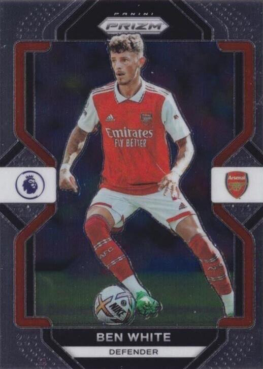 2022 Panini Prizm Premier League Ben White #154 Arsenal FC