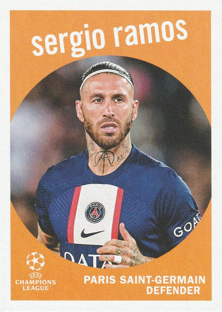 2022 Topps UCC 1959 Sergio Ramos #59-23 Paris Saint-Germain