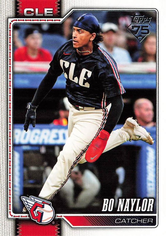 2026 Topps Series 1 Bo Naylor #188 Cleveland Guardians