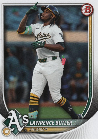 2025 Topps Bowman Lawrence Butler RC Oakland Athletics #14