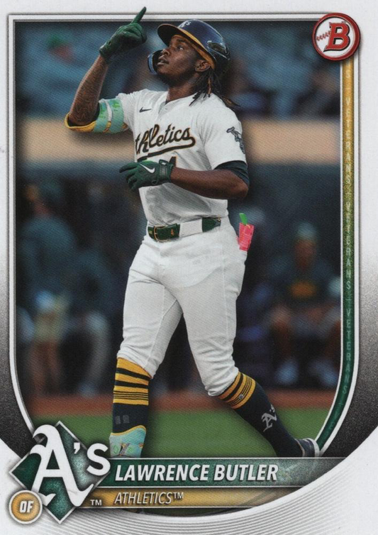 2025 Topps Bowman Lawrence Butler RC Oakland Athletics #14