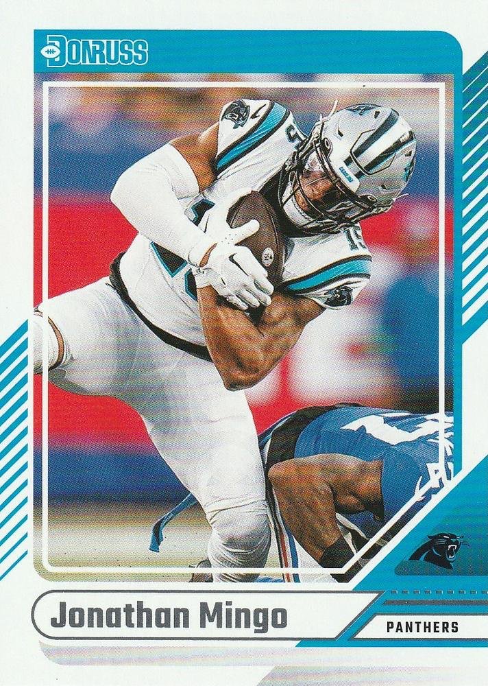 2024 Panini Donruss Jonathan Mingo RC Carolina Panthers #217