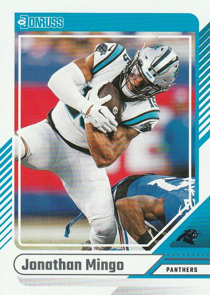 2024 Panini Donruss Jonathan Mingo RC Carolina Panthers #217