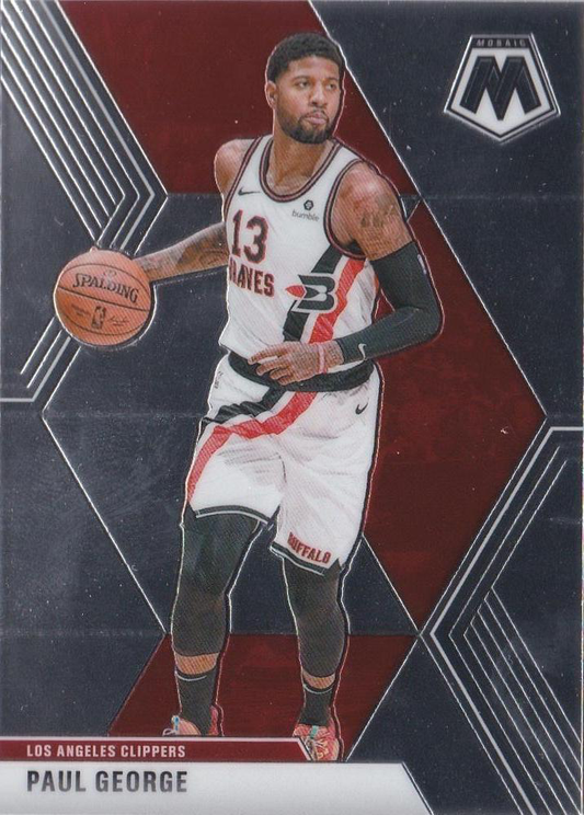 2019 Panini Mosaic Paul George #108 Los Angeles Clippers