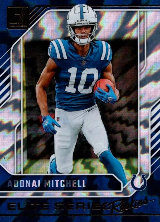 2024 Panini Donruss Elite Series Rookies Adonai Mitchell #29 Indianapolis Colts