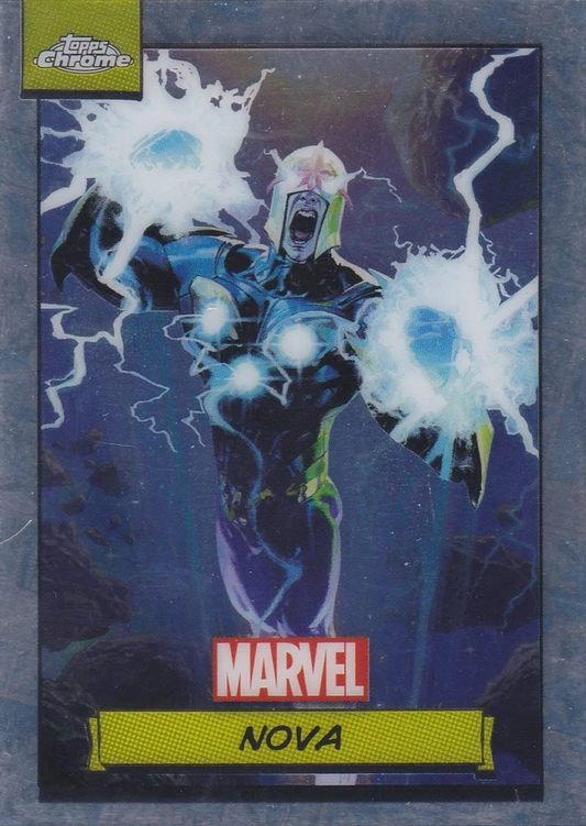 2024 Topps Chrome Marvel Nova #143