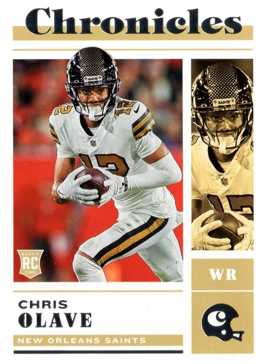 2022 Panini Chronicles Chris Olave RC #45 New Orleans Saints