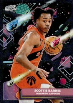 2025 Topps Chrome Cosmic Scottie Barnes #179 Toronto Raptors