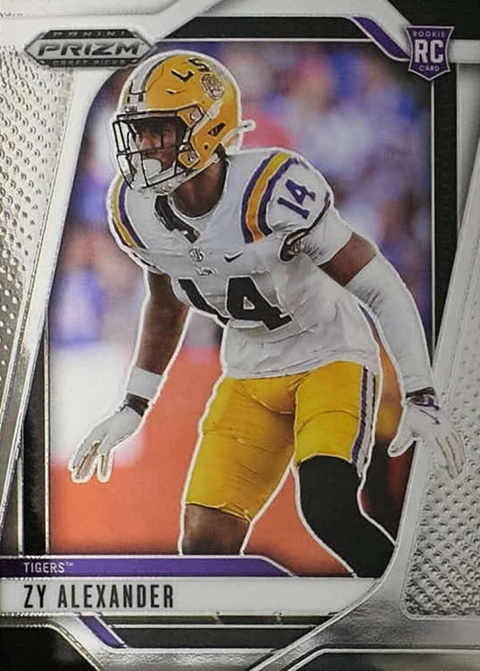 2025 Panini Prizm Draft Picks Zy Alexander #51 LSU Tigers