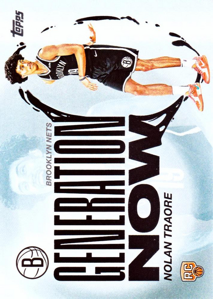 2025 Topps NBA Generation Now Nolan Traore GN-19 Brooklyn Nets