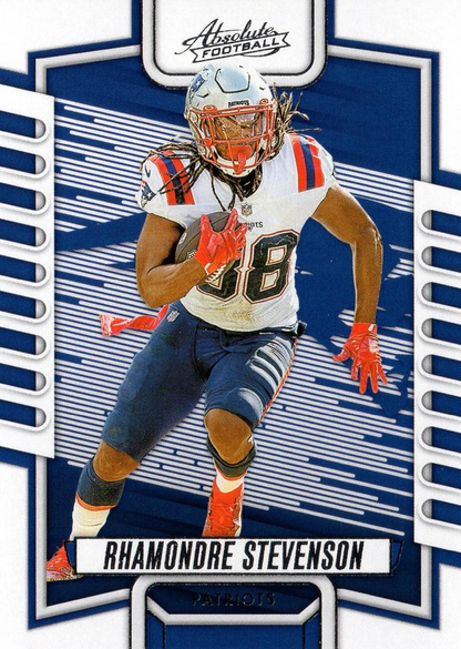 2023 Panini Absolute Rhamondre Stevenson #39 New England Patriots