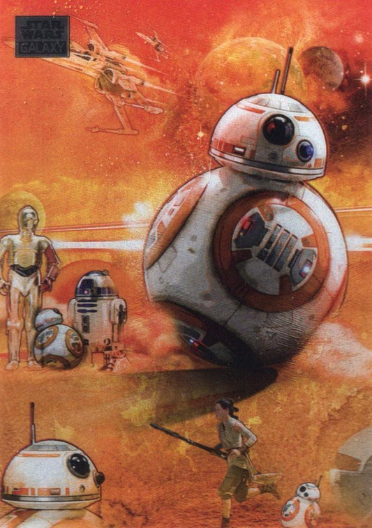 2024 Topps Chrome Star Wars Galaxy Adventures of BB-8 #16