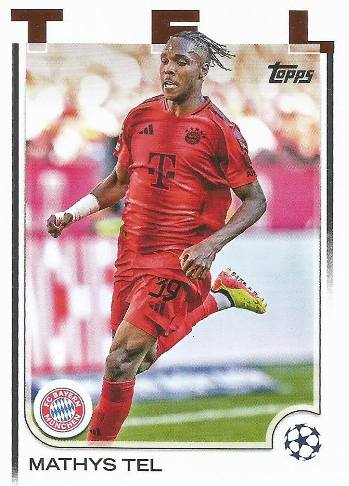 2024 Topps UCC Mathys Tel #179 FC Bayern Munchen