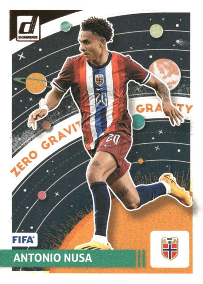 2024 Panini Donruss Zero Gravity Antonio Nusa #5 Norway