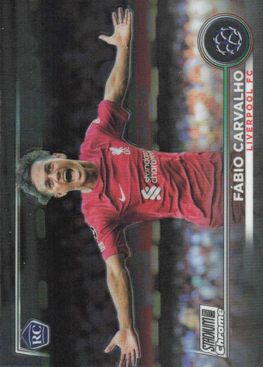 2022 Topps Stadium Club Chrome UCC RC Fábio Carvalho #28 Liverpool
