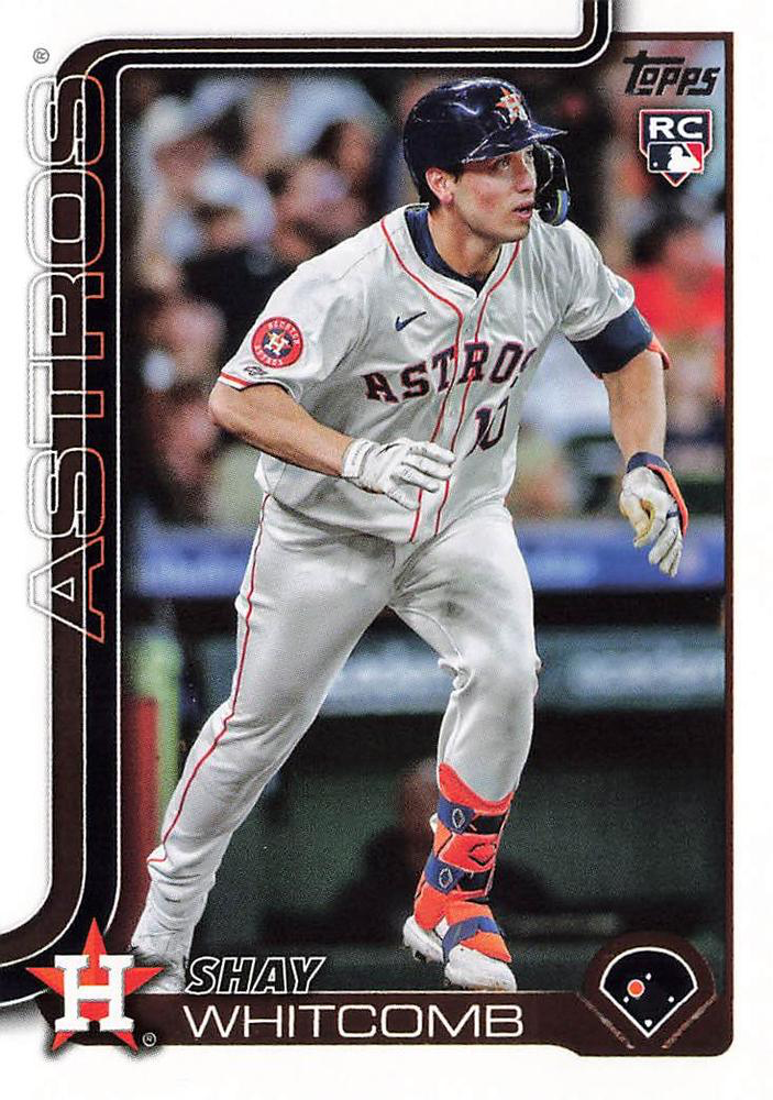 2025 Topps Series 1 Shay Whitcomb RC Houston Astros #87