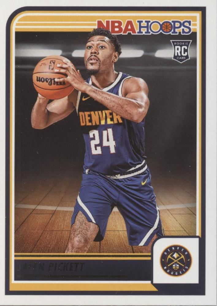2023 Panini Hoops Jalen Pickett RC #278 Denver Nuggets