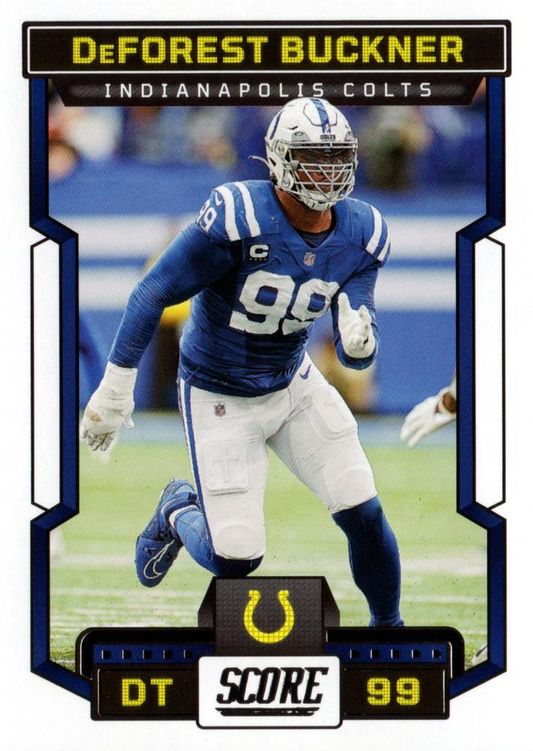 2023 Panini Score Football DeForest Buckner Indianapolis Colts #14