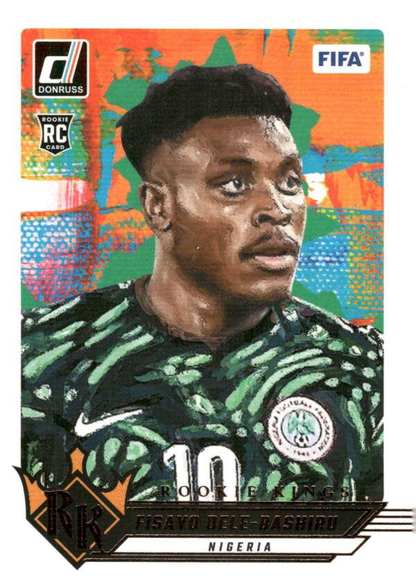 2024 Panini Donruss Rookie Kings Fisayo Dele-Bashiru #12 Nigeria
