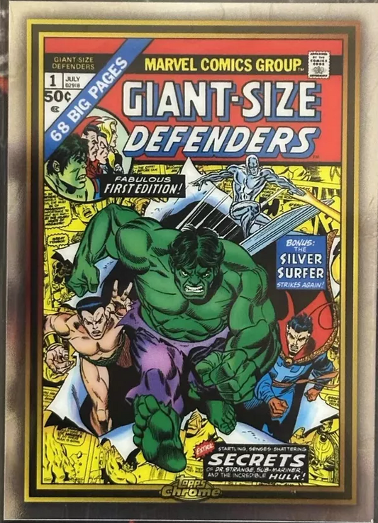 2024 Topps Chrome Marvel Giant Size Defenders #1 #MG-9 (standard size)