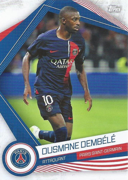 2023 Topps PSG Fan Set Ousmane Dembélé #PSG-12 Paris Saint-Germain