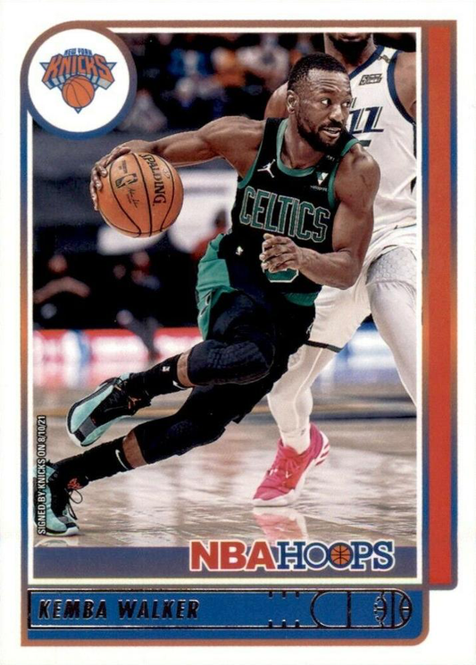 2021 Panini Hoops Kemba Walker #29 New York Knicks