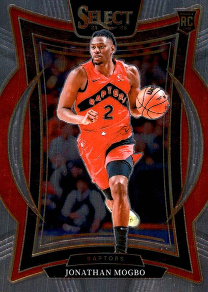 2024 Panini Select Jonathan Mogbo RC #87 Toronto Raptors