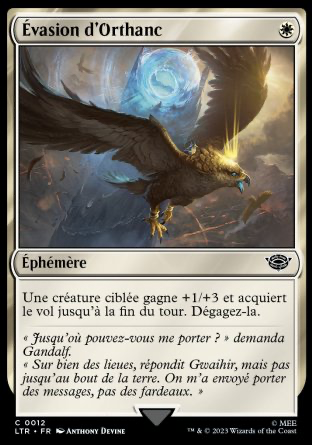 2023 Magic MTG Le Seigneur des Anneaux Évasion d'Orthanc LTR #12