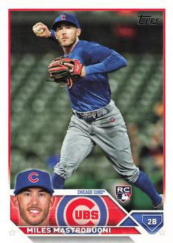 2023 Topps Series 2 Miles Mastrobuoni RC Chicago Cubs #592