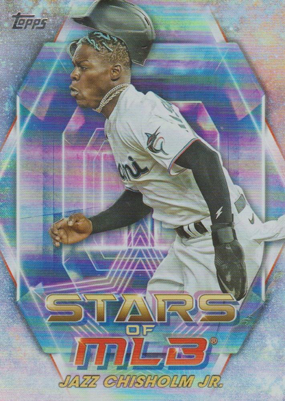 2023 Topps Series 1 Stars of MLB Jazz Chisholm Jr. Miami Marlins #SMLB-10