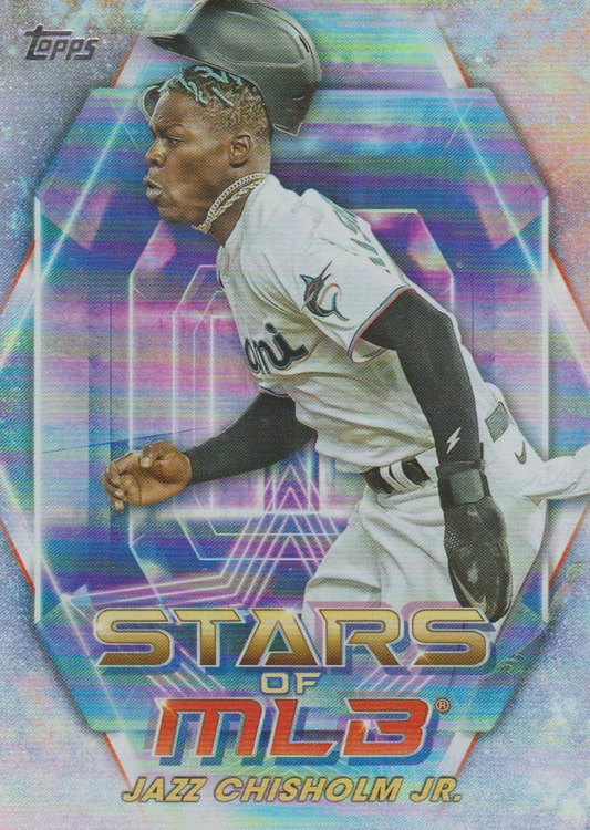 2023 Topps Series 1 Stars of MLB Jazz Chisholm Jr. Miami Marlins #SMLB-10