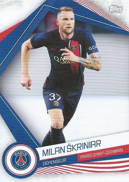2023 Topps PSG Fan Set Milan Škriniar #PSG-6 Paris Saint-Germain