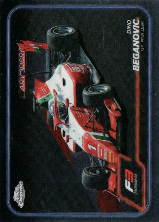 2024 Topps Chrome Formula 1 Dino Beganovic F3C #115 Prema Racing