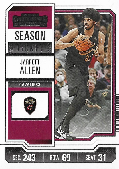 2023 Panini Contenders Jarrett Allen #58 Cleveland Cavaliers
