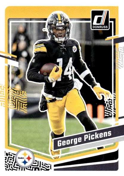 2023 Panini Donruss George Pickens #248 Pittsburgh Steelers