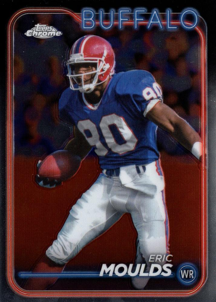 2024 Topps Chrome Football Eric Moulds #12 Buffalo Bills