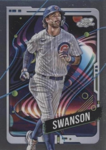 2024 Topps Cosmic Chrome Dansby Swanson Chicago Cubs #73
