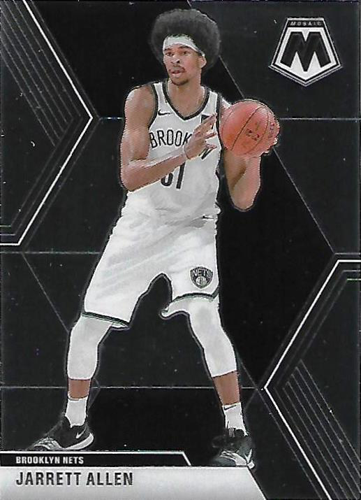 2019 Panini Mosaic Jarrett Allen #21 Brooklyn Nets