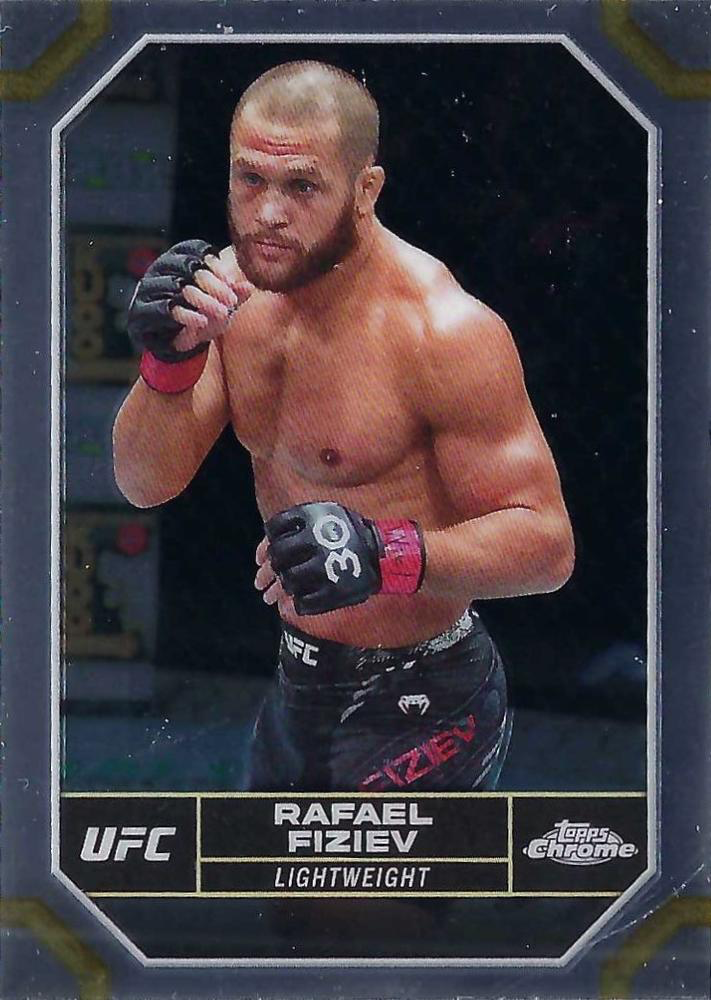 2024 Topps Chrome UFC Rafael Fiziev #159