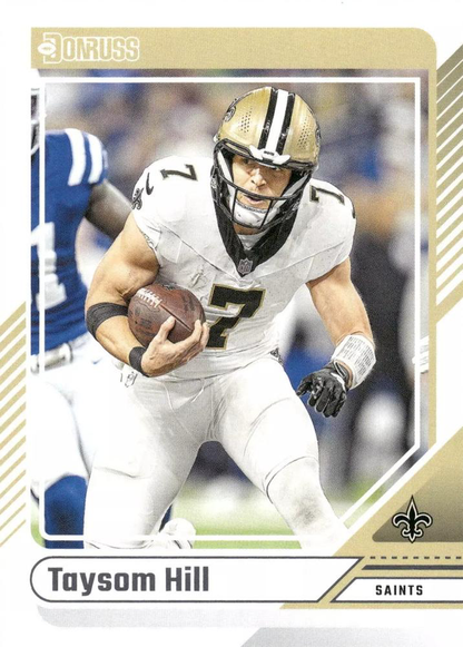 2024 Panini Donruss Taysom Hill #287 New Orleans Saints