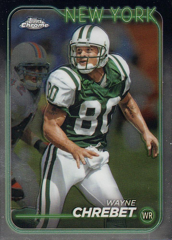 2024 Topps Chrome Football Wayne Chrebet #149 New York Jets