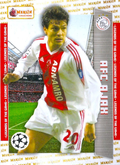 2023 Topps Merlin Heritage UCC Jari Litmanen LGD #120 Ajax