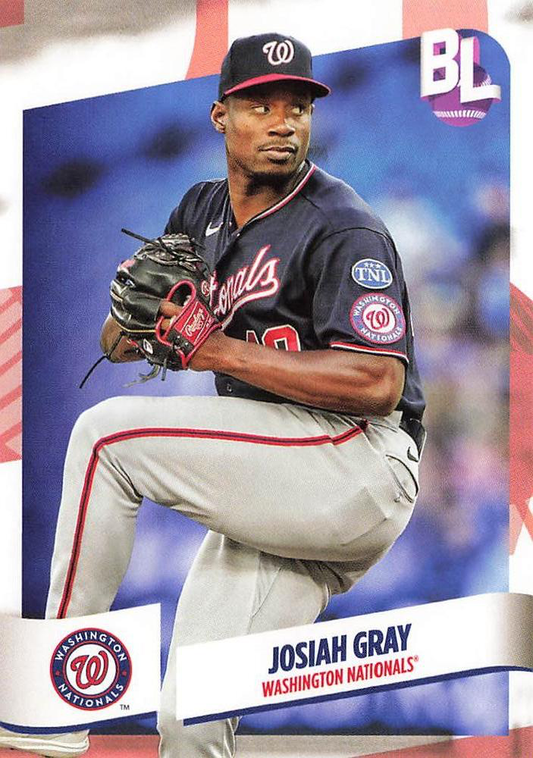 2024 Topps Big League Common Josiah Gray Washington Nationals #147