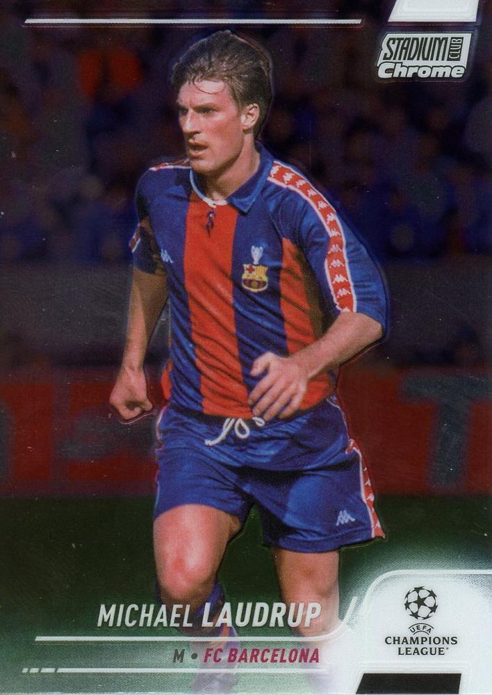 2021 Topps Stadium Club Chrome UCC Michael Laudrup #13 FC Barcelona