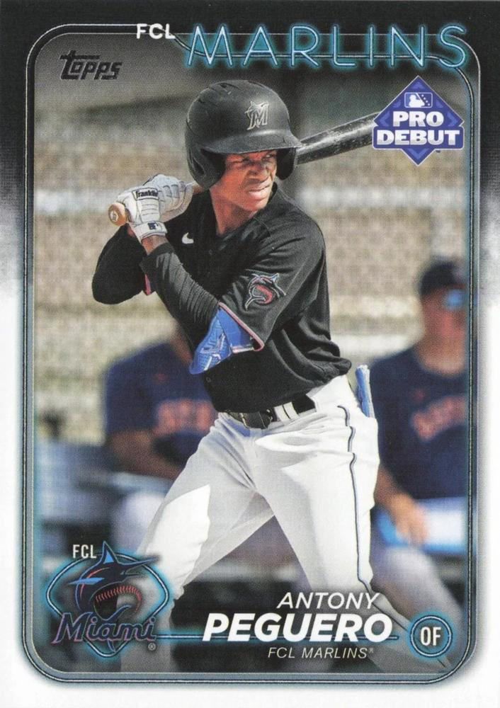 2024 Topps Pro Debut Antony Peguero #PD-23 FCL Marlins