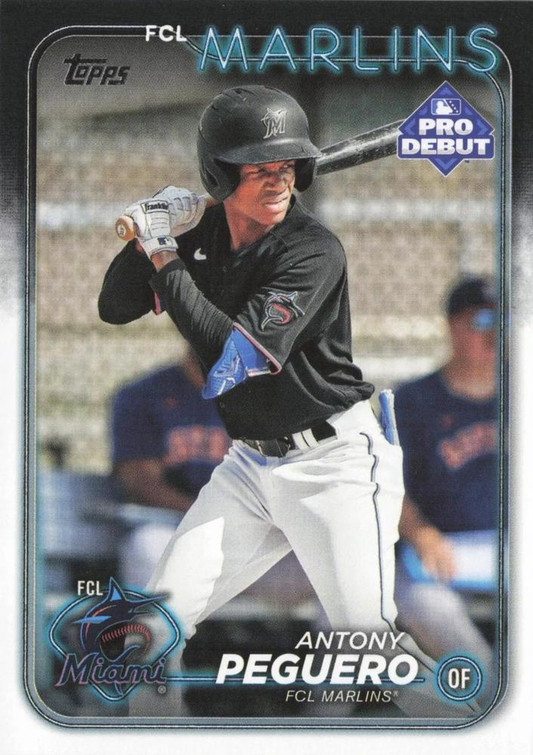 2024 Topps Pro Debut Antony Peguero #PD-23 FCL Marlins